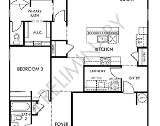 1531SF Floor plan